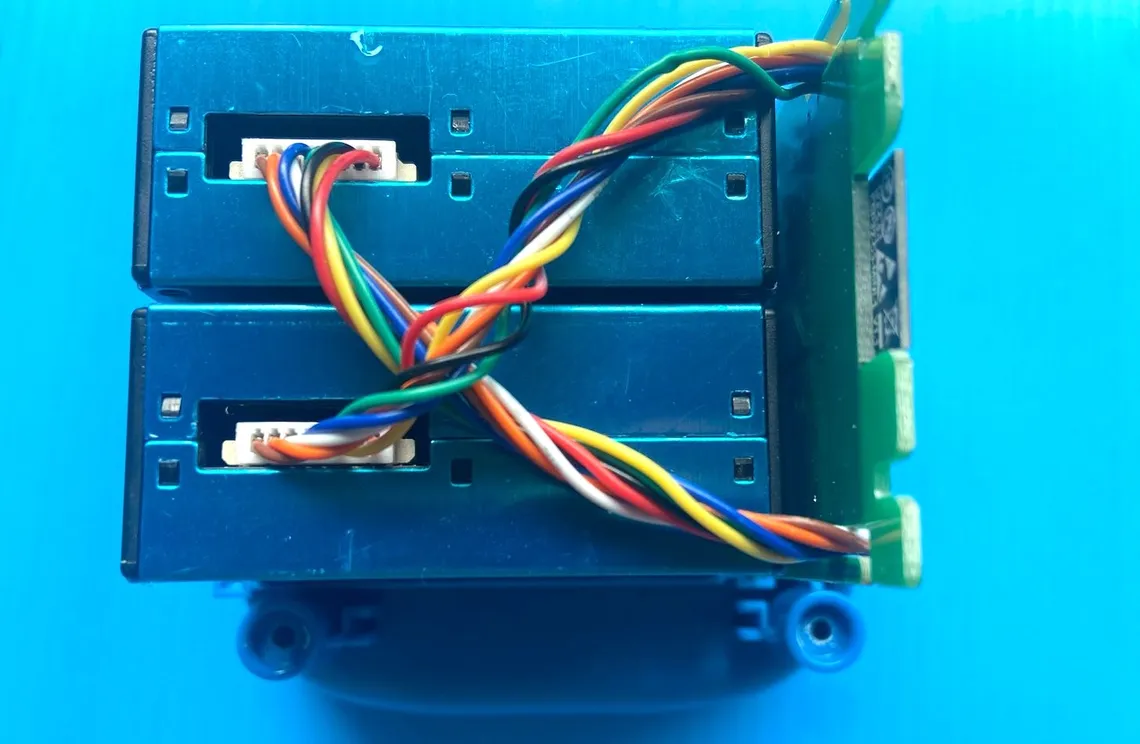 Picture of fully assembled units before enclosure is closed