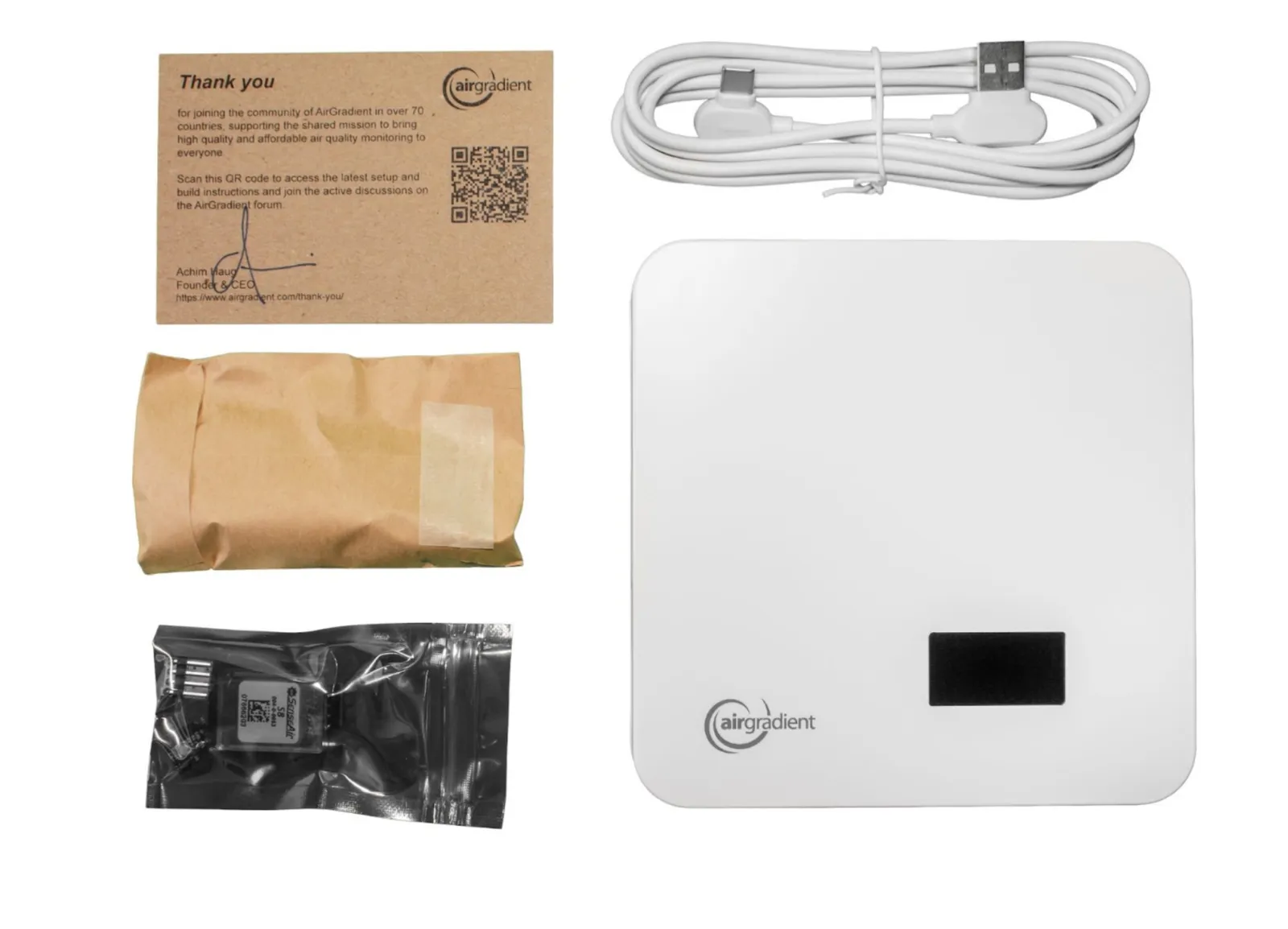 Airgradient one unboxing