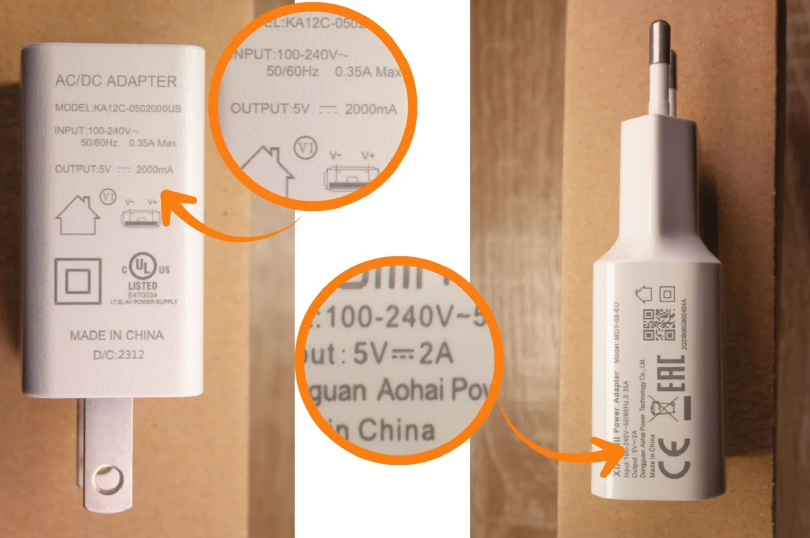 usb adapter for airgradient