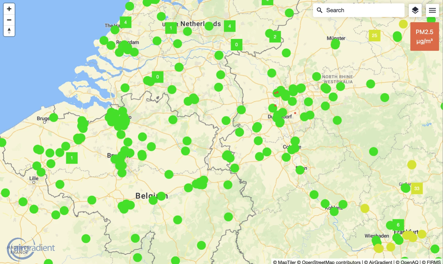 Why we Need more Air Quality Monitoring - An Example with Real Data